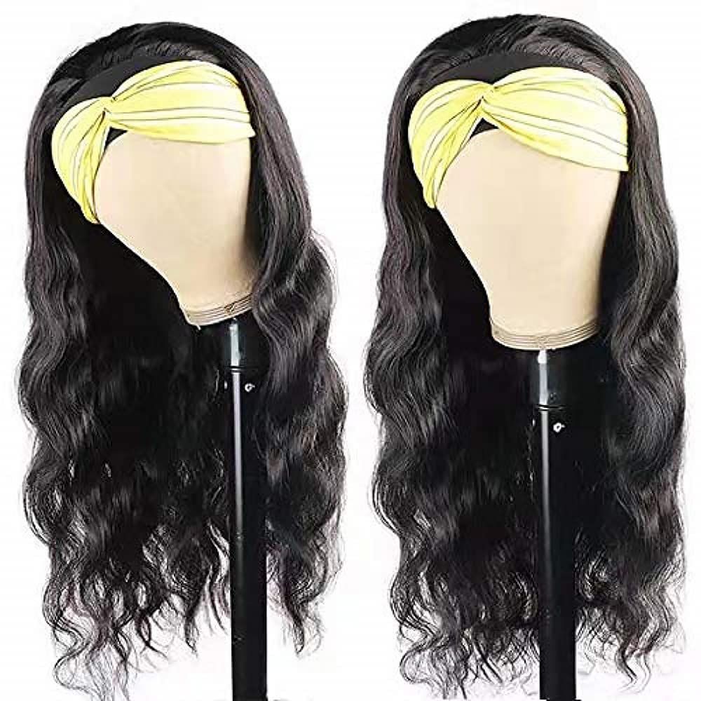 Glueless Wear And Go Human Hair Wig - Parrucca con fascia, capelli naturali, onde