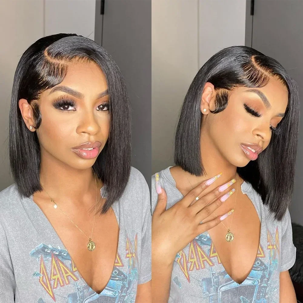 2026 NUOVE parrucche bob con f - Glueless Wear And Go Human Hair Wig recensione e prezzo