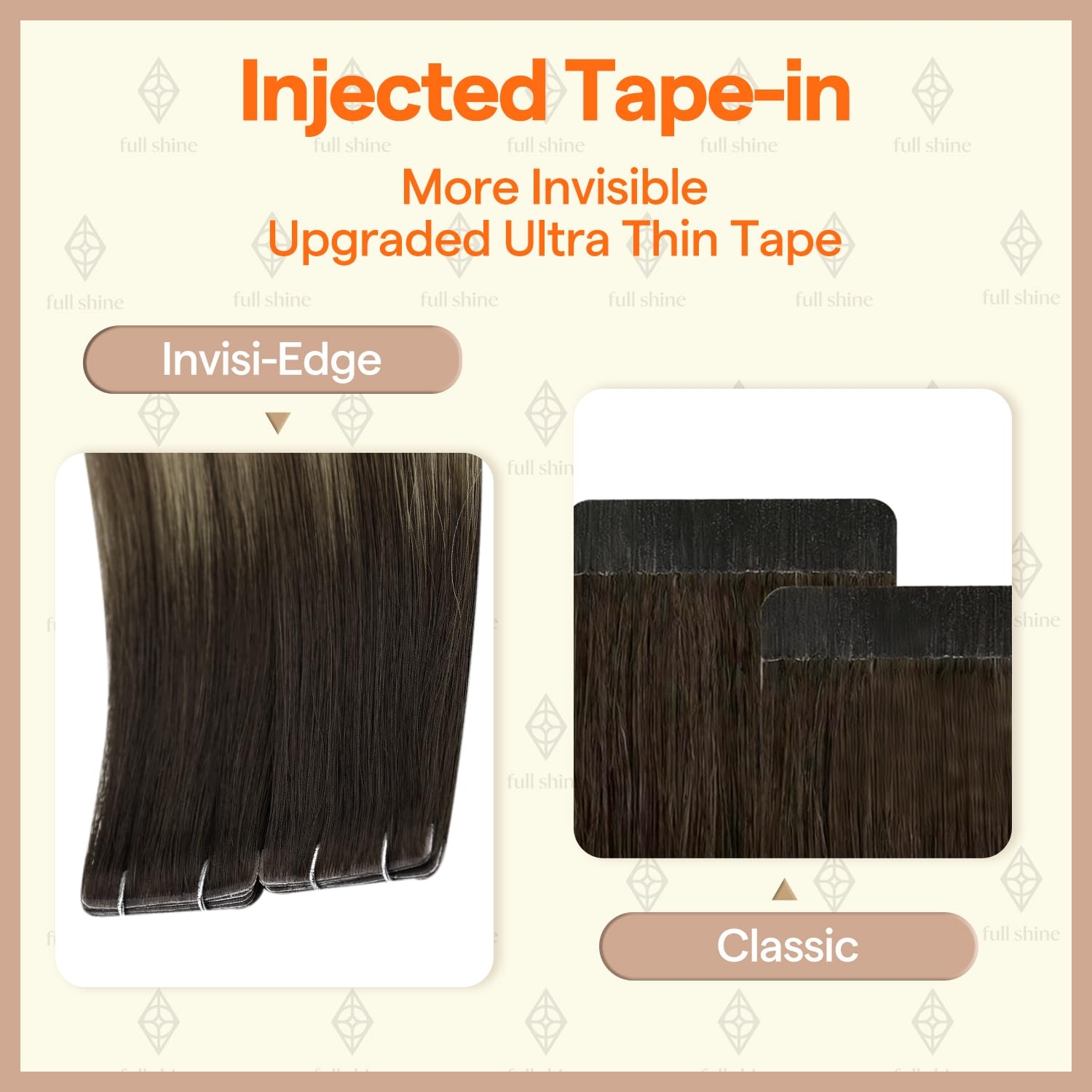 Extension per capelli con nast - Invisible Tape In Extensions Real Hair recensione e prezzo